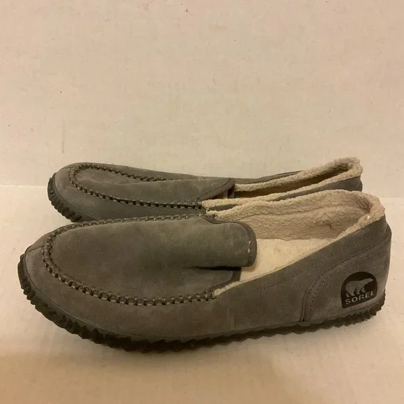 Sorel | Shoes | Sorel Dude Moc Slippers Mens 1 Gray | Poshmark display picture 1